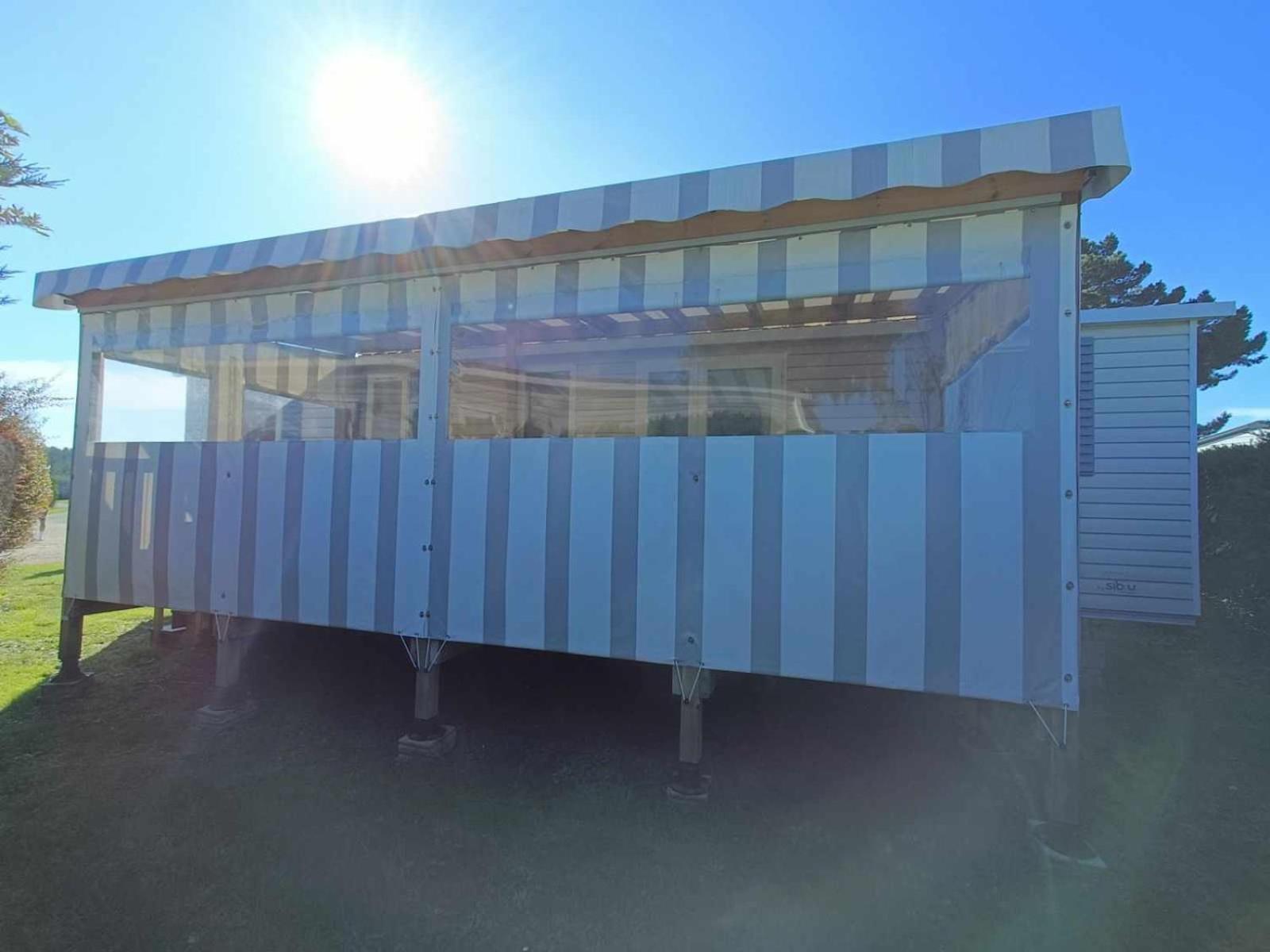 Campsite Mobil Luxueux - 40 M2 Terrasse Couverte - La Palmyre - Les Charmettes 4 Etoiles Les Mathes
